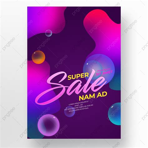 Purple Abstract Sale Poster Template Download On Pngtree