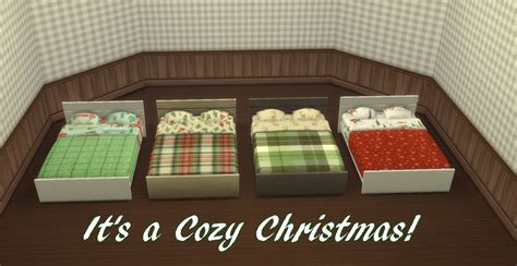 Sims 4 Cc Cozy Christmas Beds