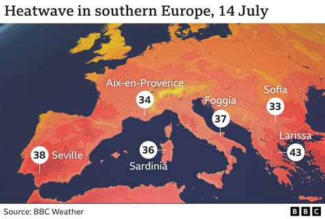 Europe Heatwave More Record Temperatures Expected Bbc News