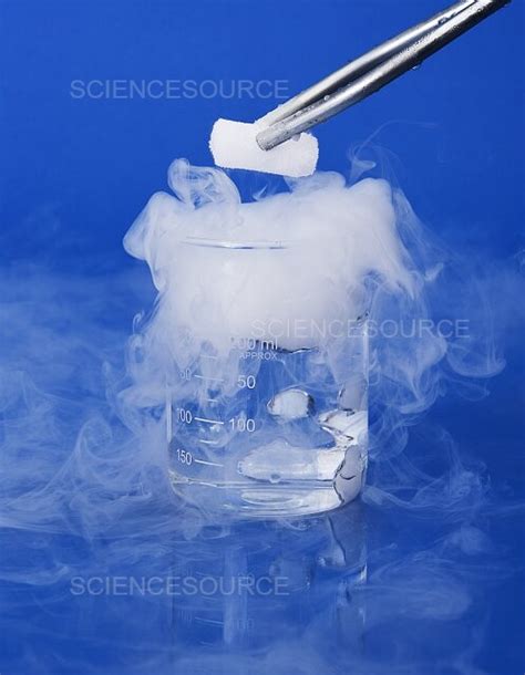 Photograph Dry Ice Sublimation Science Source Images
