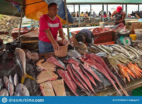 Pacific Ocean Fish Market Editorial Stock Photo Image Of Malaysia