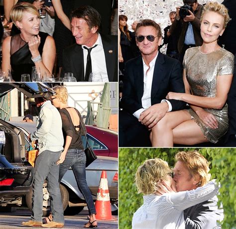 Sean Penn And Charlize Therons Romance Take A Look Back Sean Penn