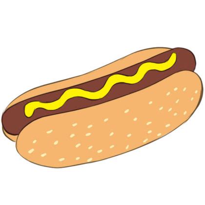 Hot Dog Coloring Page - Coloringpagez.com