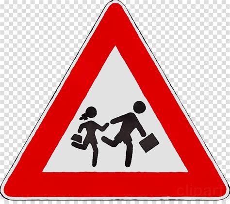 Warning Sign Clipart Road Sign Triangle Transparent Clip Art