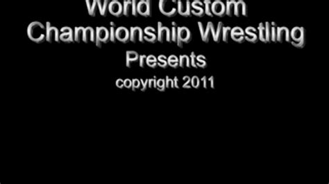 World Custom Championship Wrestling Wccw109b Sinn Sage Vs Cheyenne Jewel
