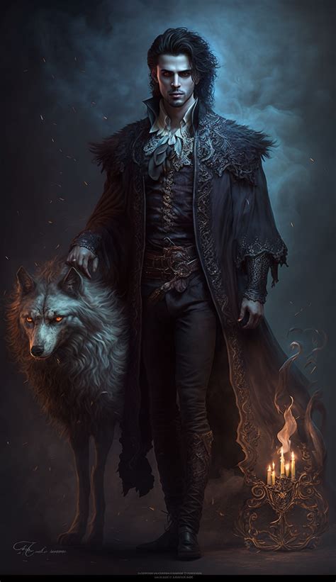 Gothic Vampire Created With AI By Amanda Church Gothic Fantasy Art Fantasy Male Fantasy