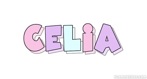 Celia Logotipo Ferramenta De Design De Nome Grátis A Partir De Texto