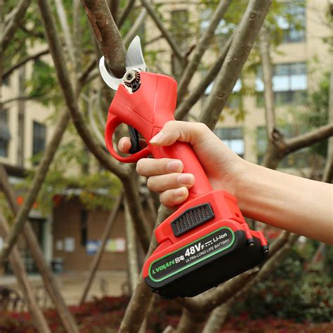 21V Electric Pruning Shears Rechargeable Garden Branches Scissors