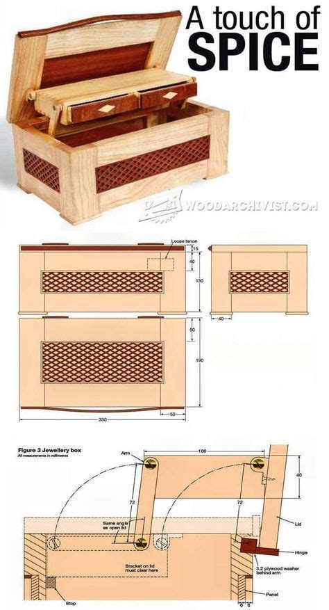 Jewellery Box Plan Jewelry Box Plans Woodworking Plans Diy Simple