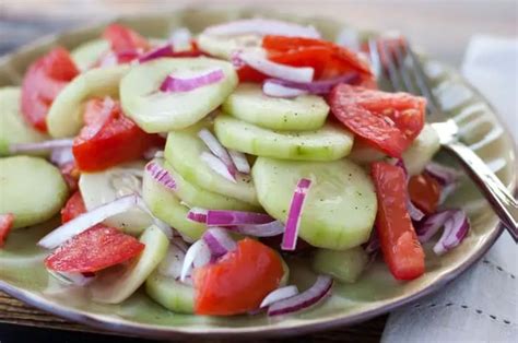 Marinated Cucumber Salad ~ The Kitchen Snob