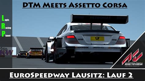 DTM Meets Assetto Corsa EuroSpeedway Lausitz Lauf 2 YouTube