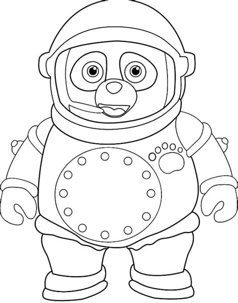 Coloring Pages Special Agent Oso Full