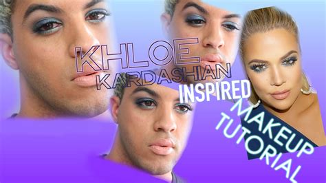 Khloe Kardashian Inspired Makeup Tutorial - YouTube
