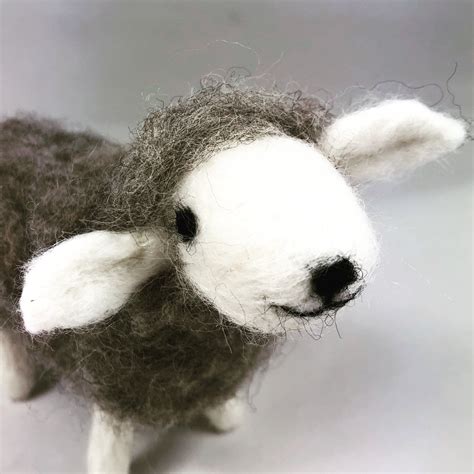 Grey Sheep Original Felt Model Made To Order Etsy In 2020 Sheep