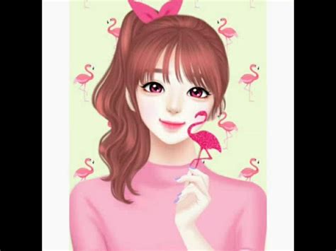 Comel Wanita Wallpaper Gambar Kartun Korea Cantik Dan Imut Wallpaper