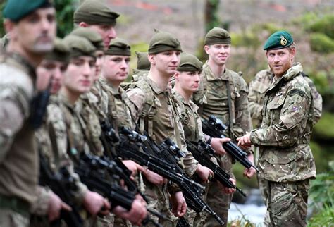 Harry In Final Outing As Captain General Of Royal Marines