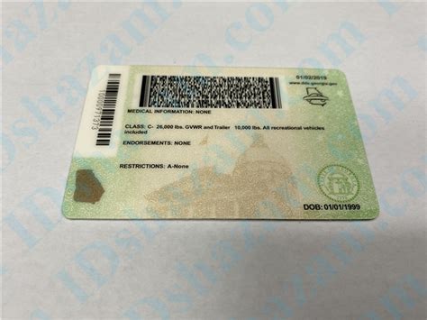 Premium Scannable New Georgia State Fake Id Card Fake Id Maker