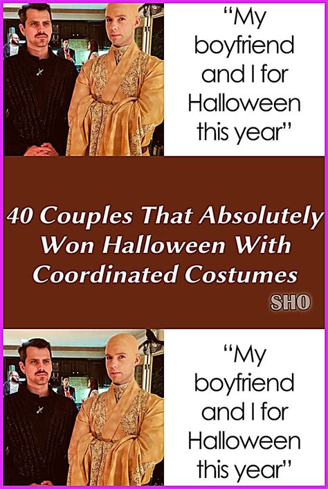 40 Couples That Absolutely Won Halloween With Coordinated Costumes Artofit