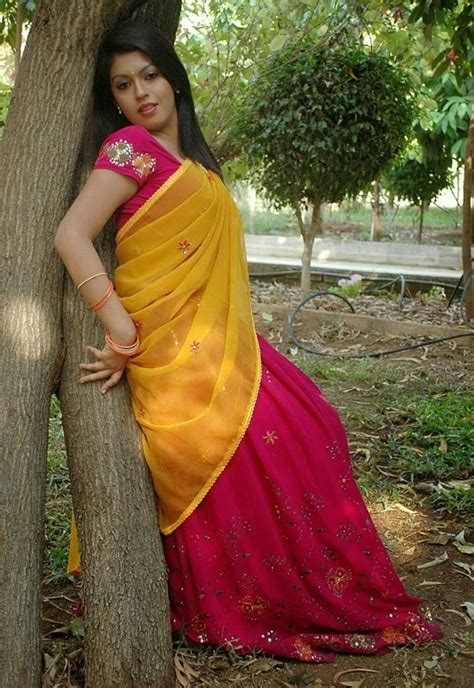 Actress Hd Gallery Tamil Actress Prathista Half Saree Photo Stills Gallery