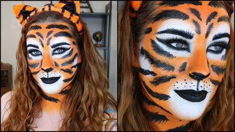 Tiger Halloween Makeup Youtube