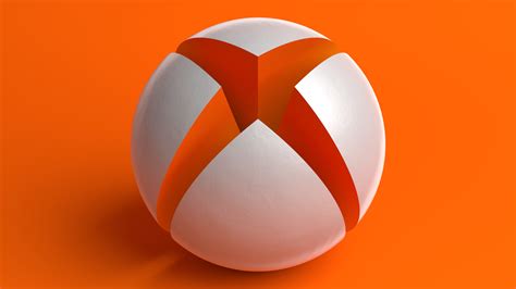 X1bg Giant Xbox Sphere Orange Martin Crownover