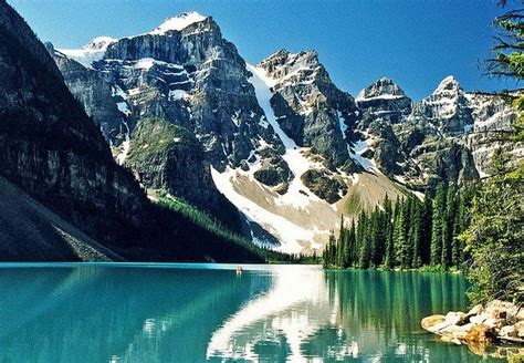 Valley Of The Ten Peaks Is A Valley In Banff National Park In Alberta