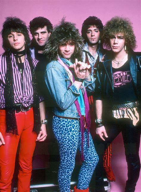 Well you're in luck, because here they come. Bon Jovi Really Loved Wearing Ridiculous Outfits In 1980s