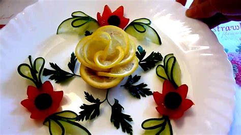 8 Life Hacks How To Make Lemon Garnish Design Flower Rose Lemon