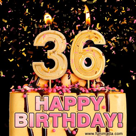 Happy 36th Birthday Animated S