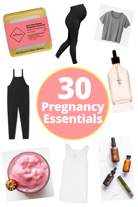 30 Pregnancy Essentials My Ultimate List