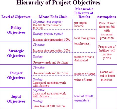 Expert Project Management Defining The Hierarchy Of Project