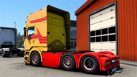 Scania Fred Dhl Skin Ets2 Mods