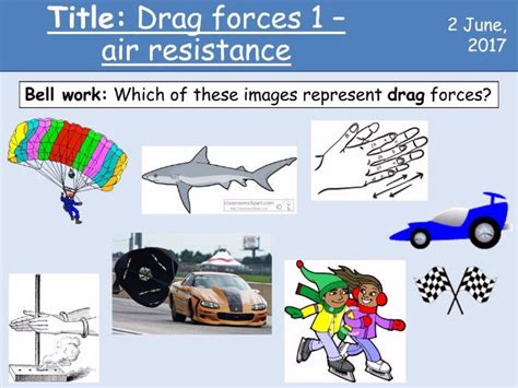Year 7 Forces Lesson 3a And 3b Drag Forces Teaching Resources