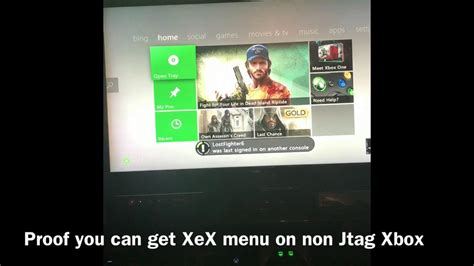 Xex Menu On Retail Xbox 360 Slim No Rghjtag Youtube