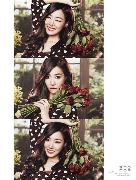 Tiffany’s Gorgeous Floral Themed Photoshoot For Ceci’s August Issue Snsd Korean