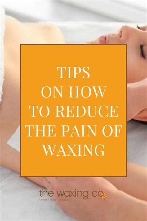 Tips On How To Reduce The Pain Of Waxing The Waxing Co