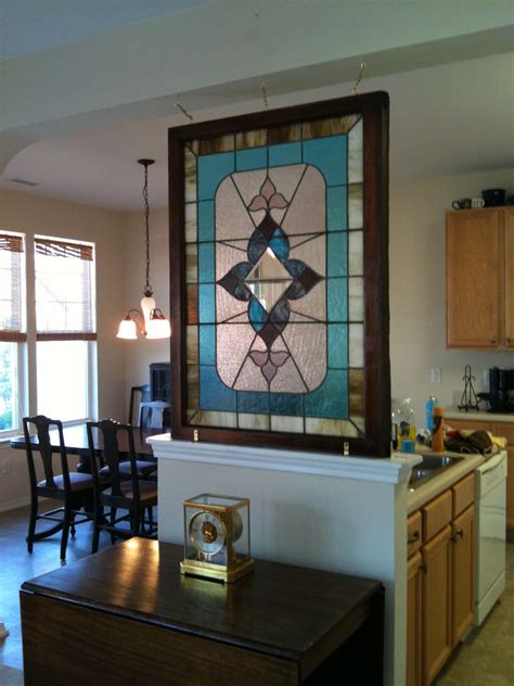 How To Hang An Antique Stain Glass Window Stained Glass Door