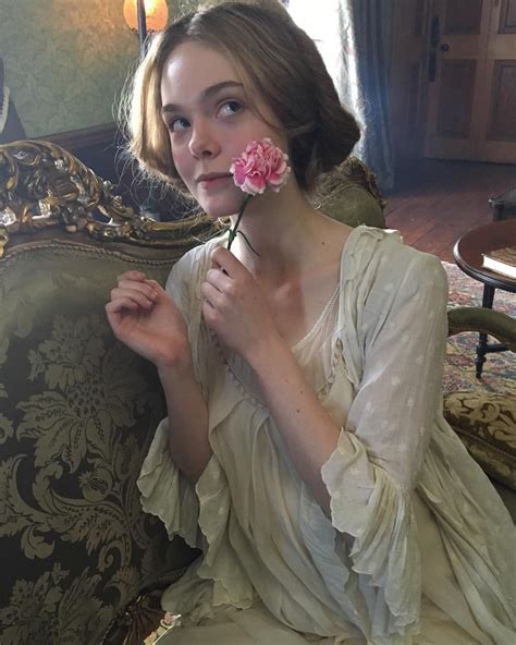 Elle Fanning Behind The Scenes Of Mary Shelley Elle Fanning Mary