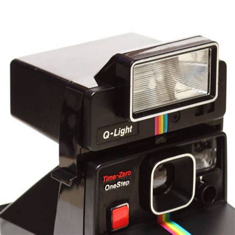 Polaroid Q Light 2351 Electronic Flash For Onestep Pronto Sonar Button