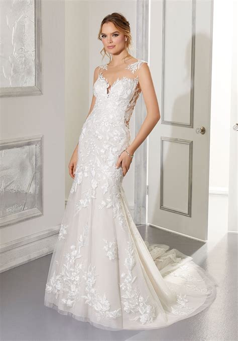 Wedding Dress Mori Lee Blue Fall 2020 Collection 5876 Andrea Morilee Bridal Gown