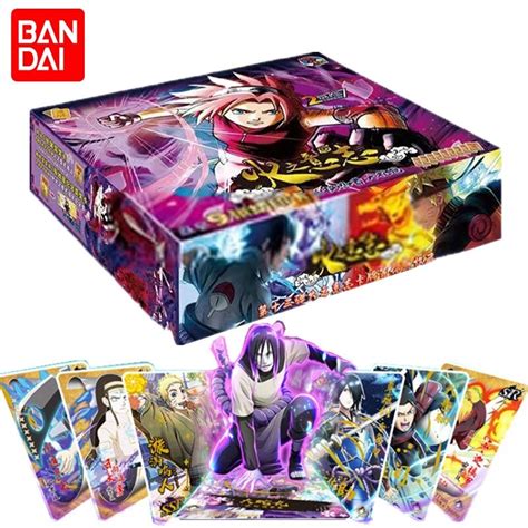 Naruto Collectible Card Game Anime Cards Naruto Box Game Anime