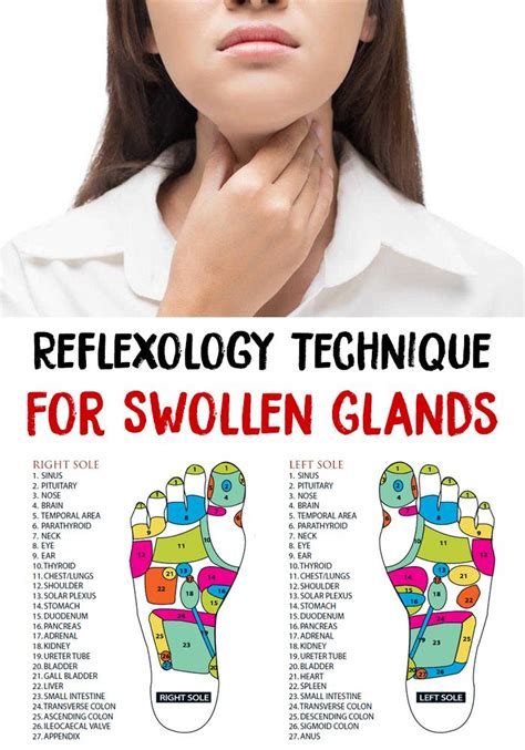 Swollen Glands Reflexology Technique For Swollen Glands Reflexology