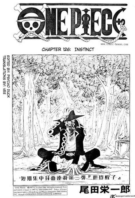 One Piece Chapter 126 One Piece Manga Online