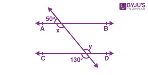What Is Tranversal Angles Formed Between Transversal And Parallel Lines