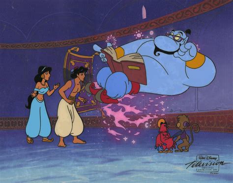 Aladdin Tv Series Production Cel Iddecaladdin6743 Van Eaton Galleries