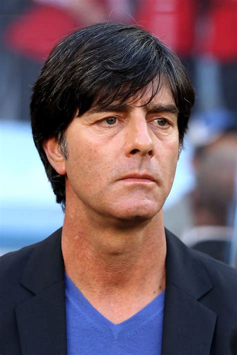 Löw, born in 1960, played attacking midfield for bundesliga sides stuttgart and freiburg in the 1980s. Joachim Loew in Argentina v Germany: 2010 FIFA World Cup ...