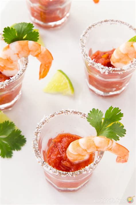 Shrimp, pico de gallo, cocktail sauce, layered with avocado and lots of fresh lime in this mexican shrimp cocktail. Individual Shrimp Cocktail Presentations : Cocktail Di ...