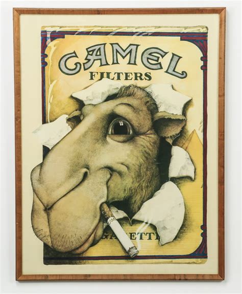 1 is full of the beauty of oriental exoticism of the infection, his face a smile, but also conceal his anxieties and melancholy. Sold Price: Vintage advertising poster for Camel ...