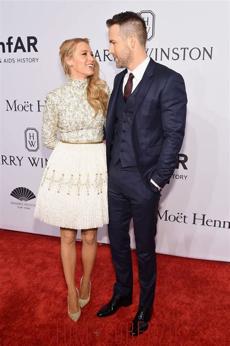 There's just no denying it. Blake Lively and Ryan Reynolds at the amfAR New York Gala 2016 | Tom + Lorenzo