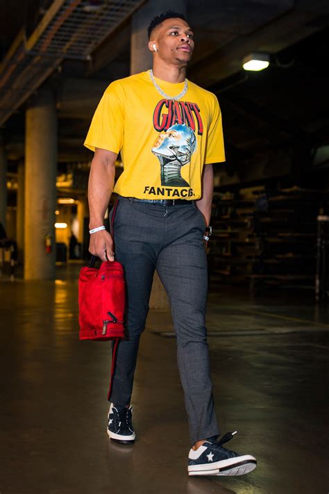 Russell Westbrooks Wildest Weirdest And Most Stylish Pregame Fits